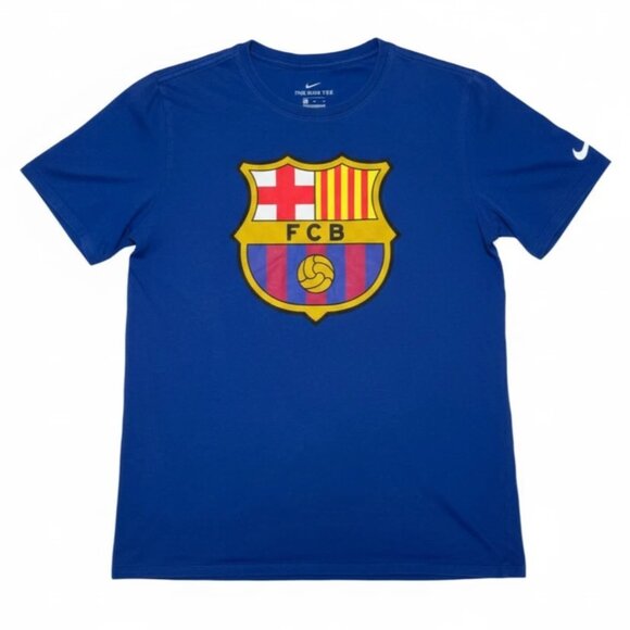Nike FCB Blue Tee (Medium) - Picture 1 of 9